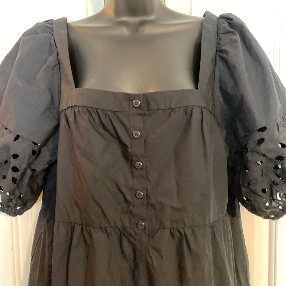 “MAEVE” Anthropologie Everly Tiered Eyelet Baby Doll Tunic - Picture 6 of 14